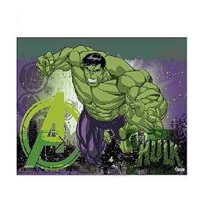 PAINEL DECORATIVO DE TNT HULK  REFERÊNCIA 331096 - 1,40 X 1,03 - 01 UNIDADE - PIFFER