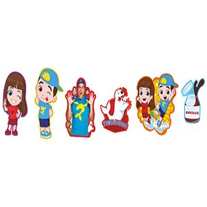 KIT ENFEITES IMPRESSO FESTA LUCCAS NETO - 06 UNIDADES - PIFFER