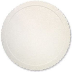 BASE PARA BOLO CAKE BOARD REDONDO BRANCO 38 CM - ULTRAFEST