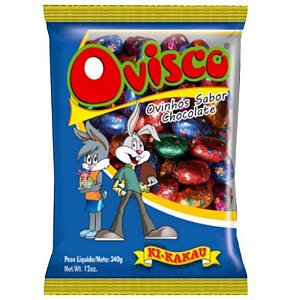 OVINHOS DE CHOCOLATE OVISCO 340G 50 UNIDADES  -  KI-KAKAU