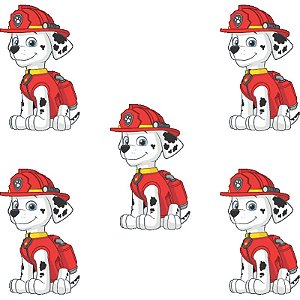 MICRO PERSONAGEM PATRULHA CANINA MARSHALL - PIFFER