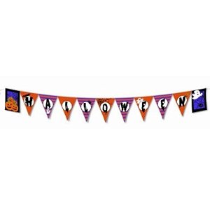 FAIXA DECORATIVA FESTA  HALLOWEEN - 2M X 19CM - CROMUS