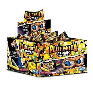 CHICLETE HALLOWEEN PLUTONITA ATOMIC MISTÉRIO 396G - ARCOR