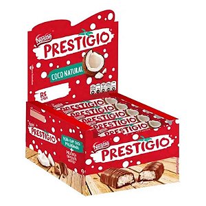 CAIXA CHOCOLATE PRESTIGIO 33G CONTENDO 30 UNIDADES - NESTLÉ