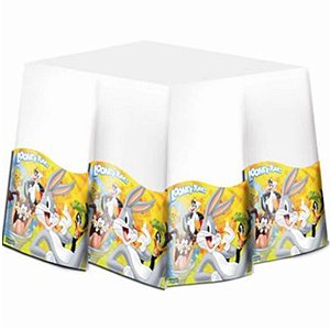 TOALHA DE MESA FESTA LOONEY TUNES - 1,28 X 1,80 - 01 UNIDADE - FESTCOLOR