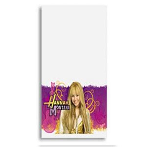 TOALHA DE MESA FESTA  HANNAH MONTANA 1,20 X 1,80 M - 01 UNIDADE - REGINA FESTAS