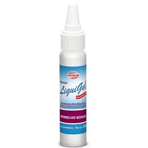 CORANTE LIQUIGEL VERMELHO BORDO 30G - ARCOLOR