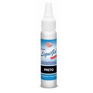 CORANTE LIQUIGEL PRETO 30G - ARCOLOR