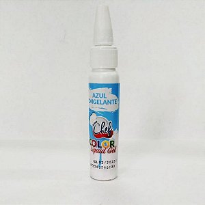 CORANTE COLOR LIQUIDGEL - AZUL CONGELANTE - 25G - ICEBERG CHEF