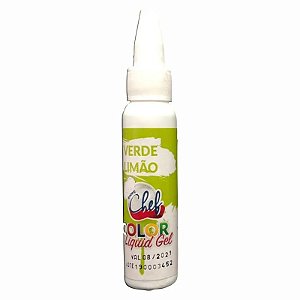 CORANTE COLOR LIQUID GEL VERDE LIMÃO 25G - ICEBERG CHEF