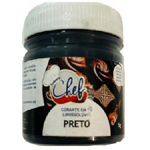 CORANTE EM PÓ LIPOSSOLÚVEL PRETO 5G - ICEBERG CHEF