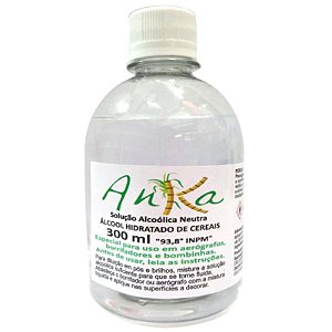 ALCOOL ETÍLICO HIDRATADO DE CEREAIS - 300ML - 93,8° INPM - ANKA