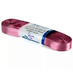 FITA DE CETIM PROGRESSO 10MM Nº2 - 10M COR 344 ROSÉ - 01 UNIDADE - PROGRESSO