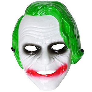 MÁSCARA HALLOWEEN CORINGA COSPLAY HORROR PALHAÇO ASSUSTADOR