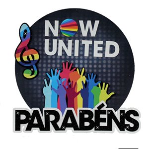 PAINEL PARABÉNS FESTA  NOW UNITED - REF 382039 - 01 UNIDADE - PIFFER