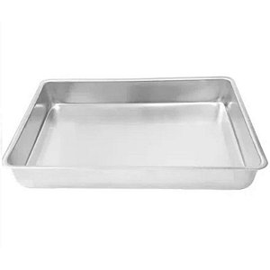 FORMA RETANGULAR SIMPLES N°4 - 38 X 27 X 06 CM - COD 1243 - 01 UNIDADE - METASA