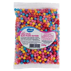 MINI BALA TUTTI FRUTTI SORTIDA 500GR - HORIZON