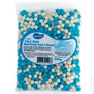 MINI BALA AZUL E BRANCA - 500G -  HORIZON