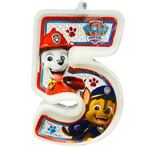 VELA FESTA PATRULHA CANINA - NÚMERO 5 - 01 UNIDADE - REGINA FESTAS