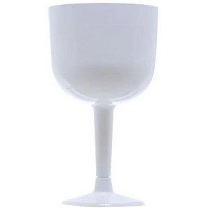 TAÇA PIT 500ML  GIN BRANCO COM 4 UNIDADES - PLASTILÂNIA