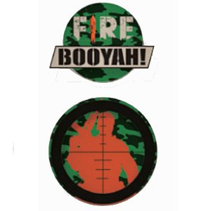 PLACA DECORATIVA EM EVA BOOYAH! (FREE FIRE) - Confetes Festas