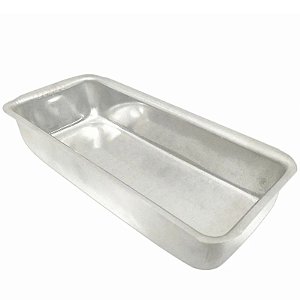FORMA PÃO SIMPLES Nº3 - 13 X 30 X 5,7 CM - 01 UNIDADE - METASA