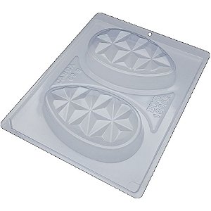 FORMA DE ACETATO COM SILICONE TABLET OVO 3D CÓD 10062 - BWB