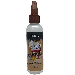 CHOCO COLOR PRETO 50G - 01 UNIDADE - ICEBERG