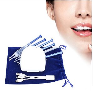 Kit Mega Brilho de Clareamento Dental a laser - conexão celular- Lançamento 2017