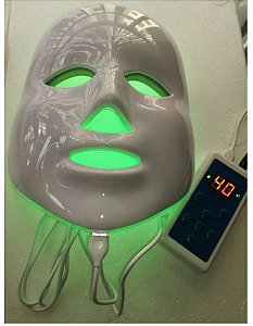 Máscara Fototerapia Led 7 cores / Anti-Acne Anti-Rugas Tratamento de cicatrização clareamento e umidade da pele.