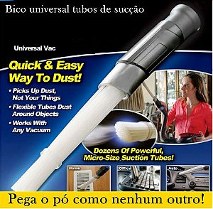 Bico universal Tubos de sucção - Escovas universal vac para aspirador de pó