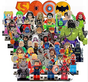 Lego Super Heróis / Kit com Personagens