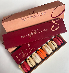 Caixa Gaveteiro Supremo Sabor - 7 macarons