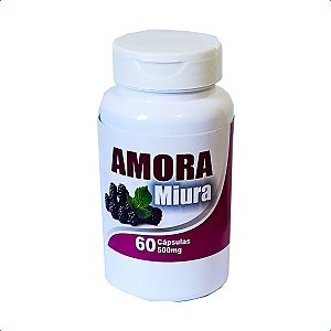 01 POTE de Amora MIÚRA: Bem-estar Da Mulher - Menopausa - 60 Cápsulas