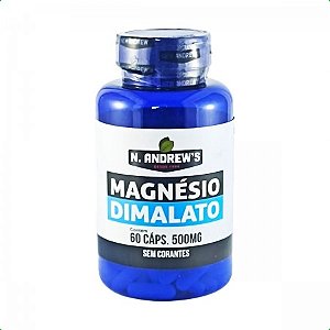 01 POTE de DIMALATO de Magnésio com 60 cápsulas