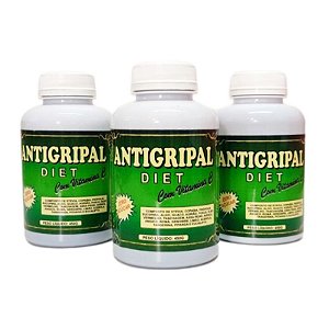 01 POTE de Antigripal DIET com vitamina C - 100% NATURAL