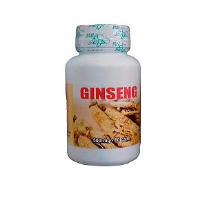 01 POTE GINSENG 500mg 60 Cápsulas - Flora Viva!
