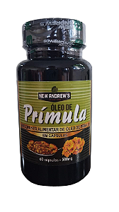 01 POTE de ÓLEO de Prímula - 500 MG. - 60 Cápsulas