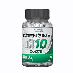01 POTE de COENZIMA Q10 - 500 mg - 60 Cápsulas.