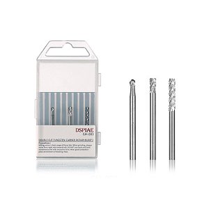 Conjunto de fresas de tungstênio Dspiae GH-003