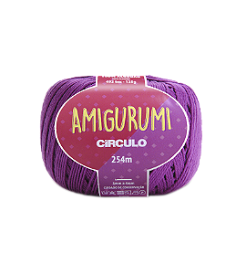 Amigurumi Circulo 254mt - cor 6614-Alfazema