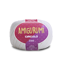Amigurumi Circulo 254mt - cor 8001-Branco