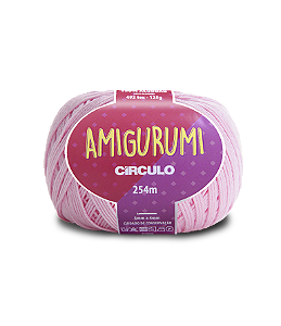 Amigurumi Circulo 254mt - cor 3077-Quartzo