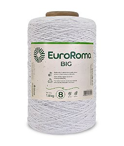 EuroRoma 1,8 Kg nº 8 cor 200 - Branco