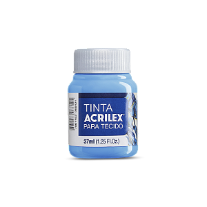 Tinta Acrilex Para Tecido Fosca Cor 503 Azul Celeste 37ml
