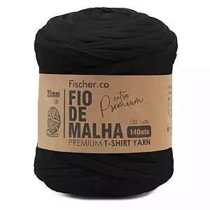 Fio De Malha Extra Premium Cor 40-Preto
