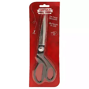 Tesoura De Alfaiate 9,5 Com 23,8 cm Circulo Cor Preto