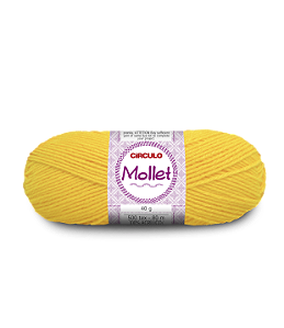 Lã Mollet Circulo 40gr Cor-1289-Solar