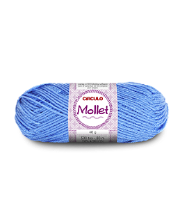 Lã Mollet Circulo 40gr Cor-2403-Acqua