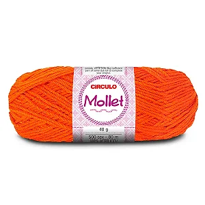 Lã Mollet Circulo 40gr Cor-4165-Energia